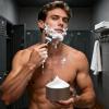 Salon Styling Foam Cup - Shaving Soap Bowl, Non-Slip Wide-Mouth Shaving Soap Bowl Cups With Handle Grooming Salon Styling Shaver Cleansing Foam Cup Toolfor Men Father Him Husband Dad Boyfriend Barber view 3