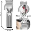 YHNNH Hair Clippers,Beard Trimmer for Men, Rechargeable Professional Electric Cordless Adjustable Clipper Barber Cutting Machine Set view 4