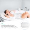 Abaodam Bath Pillow with Ultra-Large Suction Cups for Bathtub Anti-Slip Head Neck and Shoulder Support Cushion Moderate Hardness PVC Foam Tub Cushion for Spa and Home Relaxation view 2
