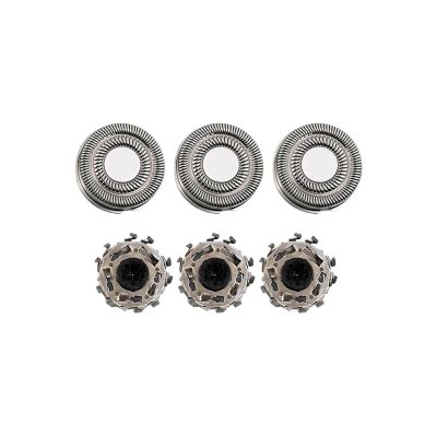 3PCS Compatible For Mijia S500C S500 S300 Electric Shaver Head Replace Shaver Net Cutter Head Accessories
