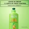 Garnier Fructis Sleek and Shine Intense Smooth Leave In Conditioner, Conditioning Hair Cream for Frizzy, Dry Hair, Plant Keratin + Argan Oil, Value Size, 16.9 Fl Oz view 2