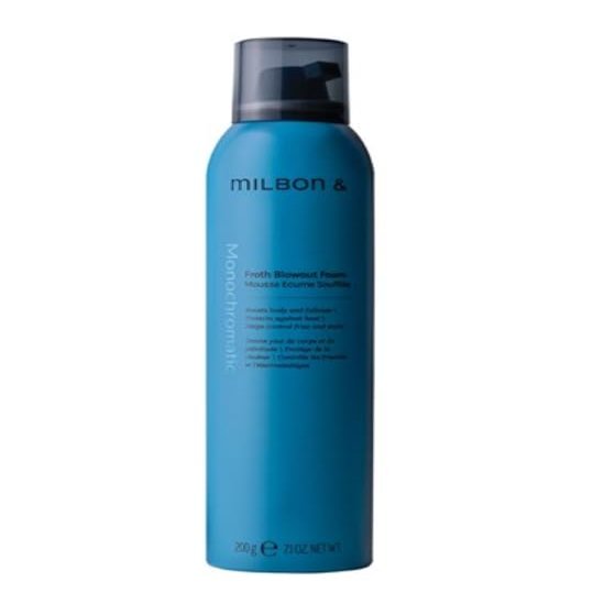 Milbon Monochromatic Froth Blowout Foam, 7.1 Fl Oz.