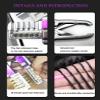 6D Hair Extensions Machine with Pliers, Hair Extension Machine, 5-pin Hair Extension Gun, 4rd Generation No-Trace Seamless Hair Extensions Tools view 3