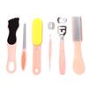 BAZEITFLOW 8Pcs Pedicure Foot Callus File Portable Dead Skin Remover for Feet Care Compact Lightweight Skin File Suitable for Home Salon and Travel Use view 1