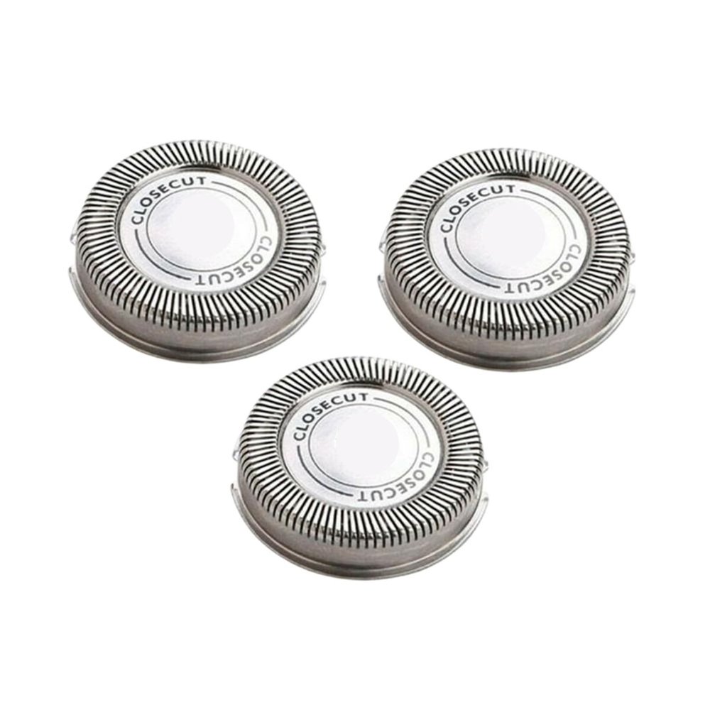 3pcs Shaver Head, Compatible For Philips, HQ4+ HQ3 HQ56 HQ55 HQ6843 HQ300 HQ64 HQ916 HQ6695 HQ912 HQ988 CloseCut Shaver Heads