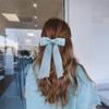 2PCS Hair Bows for Women Girls, Blue Bow Hair Clips Cute Big Ribbon with Long Tail Hair Ribbons, Stylish Bow Clips for Hair Accessories for Women Girls Toddlers Teens Kids view 3