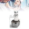 Brrnoo Shaving Brush Set for Men, 3pcs Shaving Set Includes Hair BrushesStainless Steel Bowl and Brush Stand, Premium Grooming Gift for Husband, Dad view 2