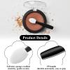 50 Pcs Disposable Eye Shadow Sponge Applicators, Mini Eye Shadow Applicators Sticks, Disposable Makeup Eyeshadow Sponges, Multipurpose Lips Eyes Makeup Brushes with Sponge Tip for Women view 3