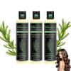 Organic Rosemary Hair Growth Shampoo for Thinning Hair & Hair Loss - Thickening & Strengthening Formula with Hydrolyzed Keratin for Men & Women (3-Pcs) view 1