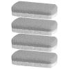 SOIMISS 4pcs Dual-Sided Pedicure Pumice Stone: Foot and Heel Buffer with Foams Glass Material for Feet and Hands - Rough Skin Exfoliator Dead Skin Remover for Cracked Heels view 1