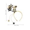 2pcs Glitter Star Headband - Sequin Star Decor Girls Hairbands - Festive Party Hair Accessory For Birthday And New Year Holiday Decoration view 2