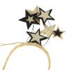 2pcs Glitter Star Headband - Sequin Star Decor Girls Hairbands - Festive Party Hair Accessory For Birthday And New Year Holiday Decoration view 3