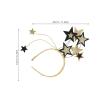 2pcs Glitter Star Headband - Sequin Star Decor Girls Hairbands - Festive Party Hair Accessory For Birthday And New Year Holiday Decoration view 4
