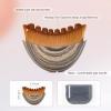 2 PCS Lymphatic Contour Face Brush, Manual Lymphatic Drainage Massager, Natural Makeup Brushes with Durable Soft Bristles, Hypoallergenic Ergonomic Facial Cleansing Brush for Sculpting view 3