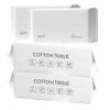 Disposable Face Towel 4 Bags 3D Pearl Pattern Super Absorbent Face Wipes Degradable Plant Fiber Wet and Dry Daily for for Home Travel ... view 1
