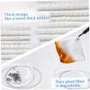 Disposable Face Towel 4 Bags 3D Pearl Pattern Super Absorbent Face Wipes Degradable Plant Fiber Wet and Dry Daily for for Home Travel ... view 4