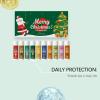 10 Pcs Christmas Lip Balm Bulk Lip Care Moisturizing and Nourishing Lip Balm Xmas Lip Care Product Christmas Stocking Stuffers for Women Men view 3