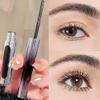 2pcs Iron Wand Mascara, 2026 Upgraded Waterproof Black Washable Metal Mascara, Metal Rod Mascaras, Long Lasting Lash Extensions Mascaras, Metals Wand Mascar, 3D Curling Eyelash Iron Mascar (Brown) view 4