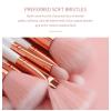 12pcs Makeup Brushes Set Professional Powder Foundation Highlight Contour EyeShadow Eyebrow Soft Hair view 4