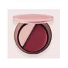 1 PC Nuscents Blush & Highlighter Palette, Multi Purpose 2 Color Facial Blusher Cream & Makeup Highlighter (#rose) view 1