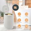 Acivirdde Towel Heating Tub with Flip-top Lid, Automatic Power-Off Function, Portable Spa Bath Heating Blanket, Small Household Hot Towel. view 2