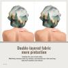 LHDGBNV Satin Bonnet Silk Bonnets For Women Girls, Soft Double Layer Silk Hair Bonnet For Sleeping, Mountain Birds Watercolor Sleeping Cap Hair Wrap For Women view 2