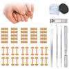 Professional Pedicure Tools Ingrown Toenail Treatment Kit, 4-Piece Set with Breathable Corrector Strips, Curved Patches, File and Lifter Tools for Preventive Care view 1