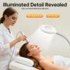 2IN1 Hot Facial Steamer 5X LED Magnifying Lamp Ozone Salon Spa Skin Care view 4