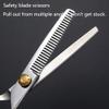 7-inch Professional Hair Clippers - Hair Thinning Scissors - Ideal for Hairdressers and Home Use. Multi-functional Hair Clipper Tool (Scissors Set) view 2
