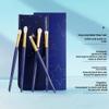 5-Piece Professional Eye Makeup Brush Set Ideal for Concealer, Eyebrow Makeup, And Eyeliner Application Features Soft Bristles and Injection-Molded Handles view 2