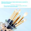 5-Piece Professional Eye Makeup Brush Set Ideal for Concealer, Eyebrow Makeup, And Eyeliner Application Features Soft Bristles and Injection-Molded Handles view 4