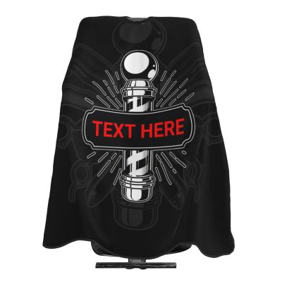 Custom Barber Cape for Men Personalized Vintage Barbershop Professional Hair Cutting Cape with Text Customized Salon Haircut Apron for Home Salon Barbershop