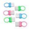 50PCS Portable Ring Nail Dust Brush Mini Fingernail Scrub Cleaning Brushes Tool Nails Duster Tools for Men Women Daily Essentials view 4