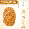 2 Pcs Bath Sponges for Shower, Body Scrubber Sponges, Large Foam Loofah Exfoliating Face Puff for Women Men, Bathroom Accessories view 4