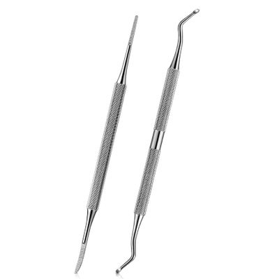 FERYES Professional Ingrown Toenail Tool | 2-in-1 Surgical Stainless Steel File & Lifter | Home Pedicure Tool for Nail Cleaner & Removal