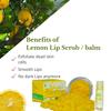 MAHANT Lemon Extract Lip Scrub & Lip Balm Combo  Smooth & Soft Lips, Paraben-Free, 1 Pack view 4