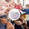 Hesaohuk Rechargeable Cutter & Polisher Modes Ergonomic Grip Noise-Free Use for Kids and Seniors Modifiable Speed Unguis Cutter view 2