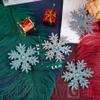KINCHYGO, 12 Pack Christmas Hair Clip Sparkly Snowflake Barrettes Frozen Accessories for Winter Women Princess Cosplay view 2