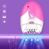 Phefop Portable Electric Epilator, 5V 3W Pink Hair Removal Epilator Rechargeable Arms Hair Shaver for Legs Armpit Face Bikini Area Men Women Travel Home view 3