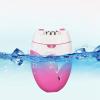 Phefop Portable Electric Epilator, 5V 3W Pink Hair Removal Epilator Rechargeable Arms Hair Shaver for Legs Armpit Face Bikini Area Men Women Travel Home view 4