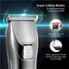 YHNNH Men's Professional Hair Clipper, Ceramic Blade, Waterproof Electric Cordless Clipper, Display Screen, Hair Clipper view 3