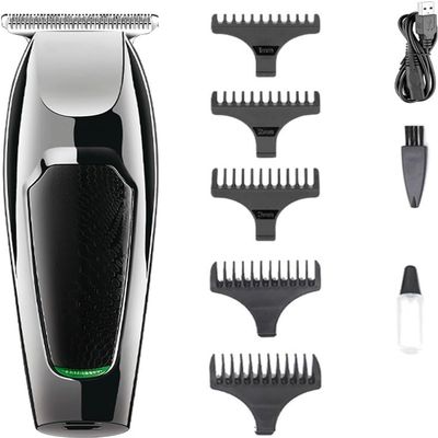 YHNNH Men's Professional Hair Clipper, Rechargeable Cordless Electric Hair Clipper, Beard Trimmer