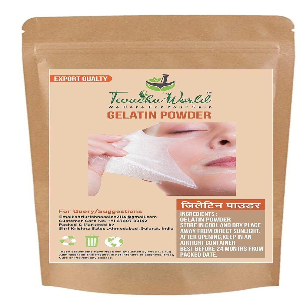 Gelatin Powder For Face Mask and Peel Off Mask | Hair removal & Skin Care Powder