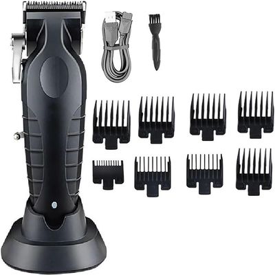 YHNNH EKHOU Professional Hair Clippers for Men, Barber Cut Machine Cordless Trimmer Rechargeable Electric with Charging Base