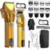 YHNNH Men's Professional Hair Clippers, 2-Pack, Cordless Electric Clippers for Barbers, Bald Head Haircutting Machine view 1
