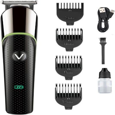 YHNNH Men's Professional Hair Clippers, Rechargeable Hair Clippers, Wireless Adjustable Trimmer