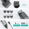 YHNNH Professional Hair Clippers for Men, Clipper Cordless Cutting Machine Adjustable Barber Trimmer Digital Display for view 4