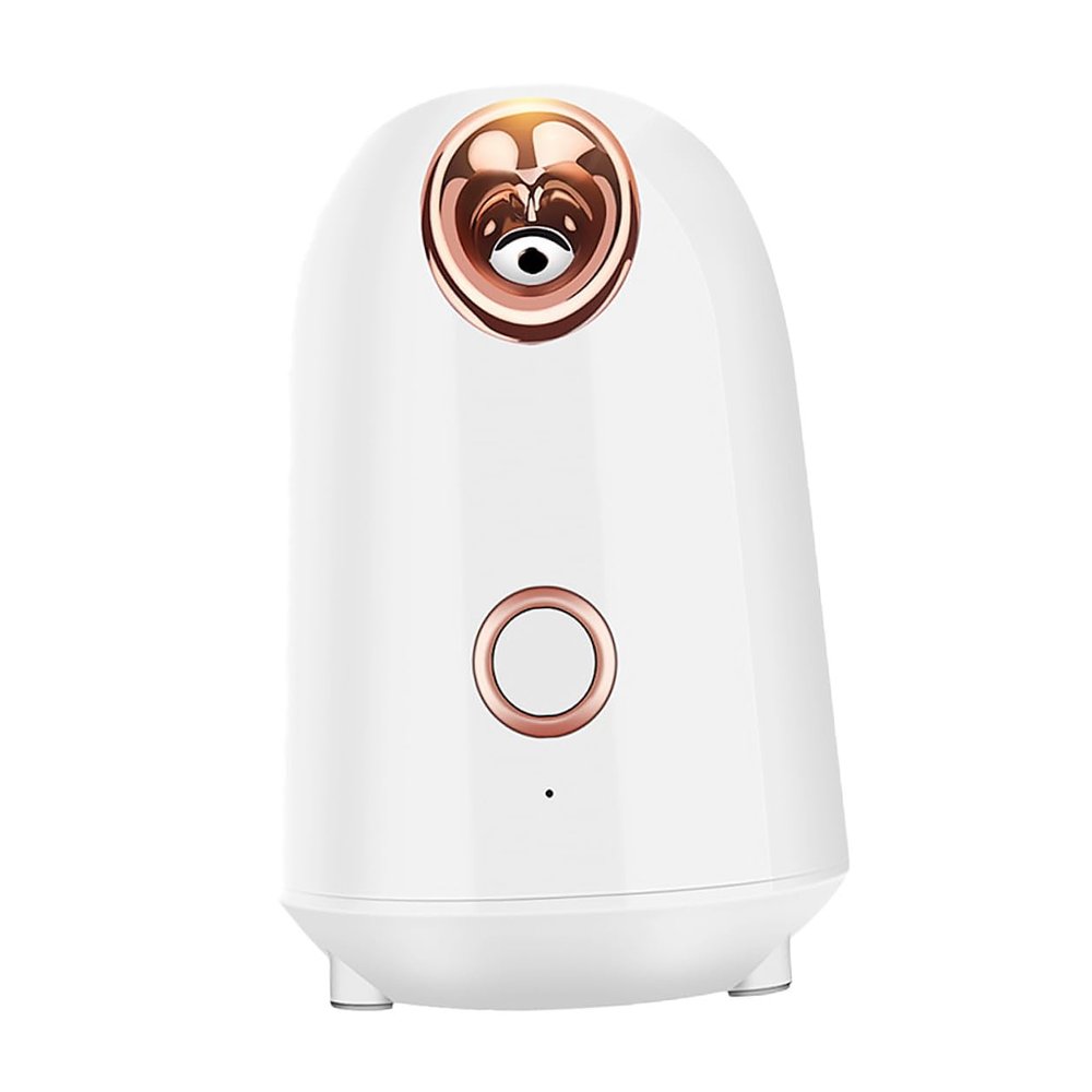 Cabilock Facial Steamer Warm Mist Fine Mist Moisturizing Face Spa Steamer for Skin Care Home Humidifier with US Socket Quick Heating for Deep Cleansing and Better Absorption