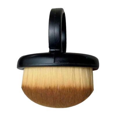 Finger Ring Brush - 1.3x1.3x1.6in Soft Manicure Duster, Toenail Cleaning Tool, Multipurpose Ergonomic Dust Removal Accessory | Professional Supplies for Home Salon Indoor Outdoor Travel