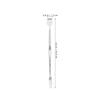 Alipis Blackhead Extractor Tool Stainless Steel Nose Scraper Facial Skin Care Instrument Portable for Women Travel-Friendly Pore Cleaning and Comedone Removal view 2